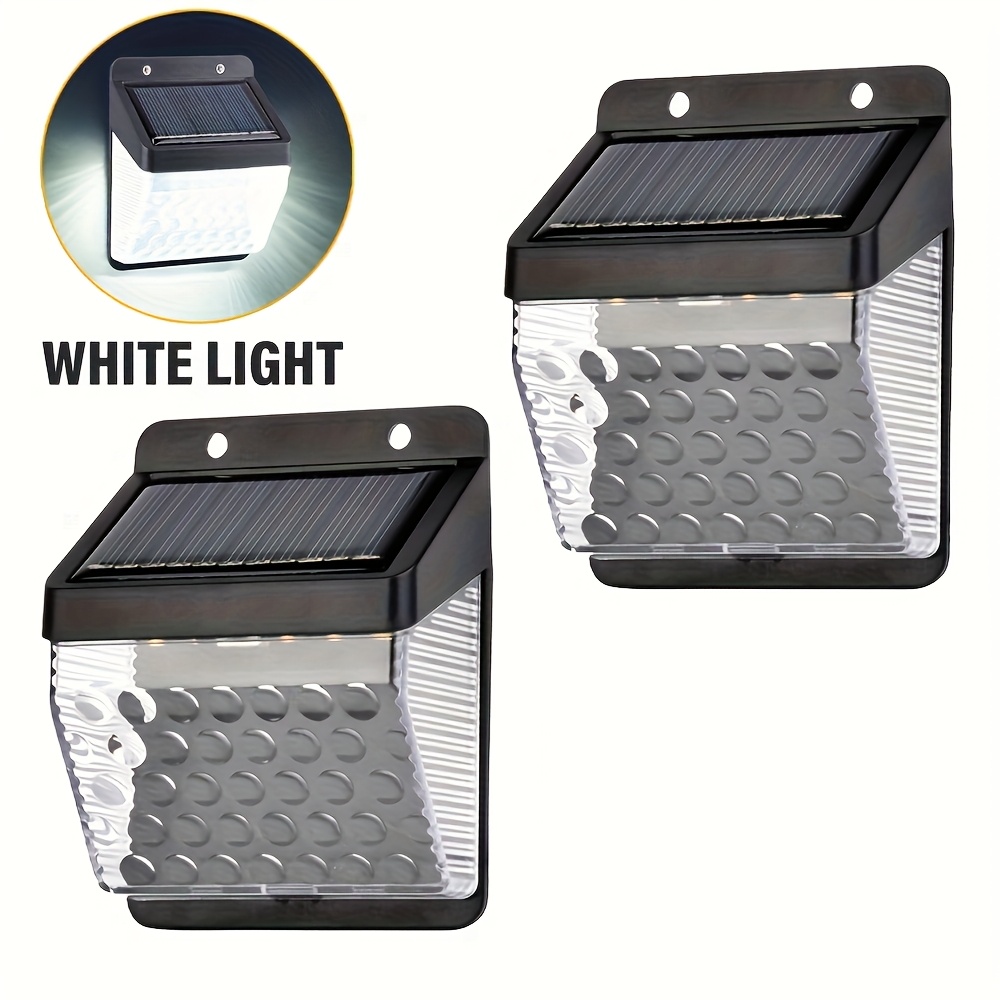 Outdoor Lighting Effects - LED Solarleuchte mit PIR-Bewegungssensor, Wasserdichte Solarlampe