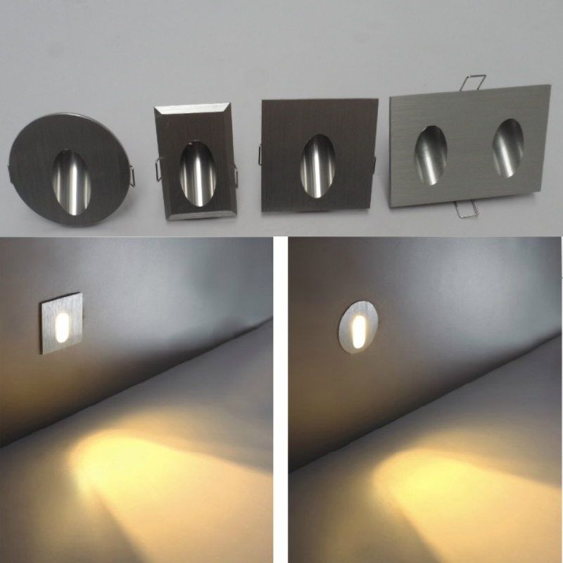 Wired Pathway Light - Moderne LED-Treppenleuchte aus Aluminium, 85–265 V,