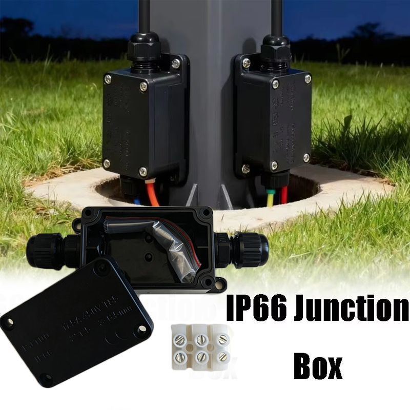 Outdoor Lighting Cable - 1 Stück 2-Wege Outdoor Wasserdichte IP66