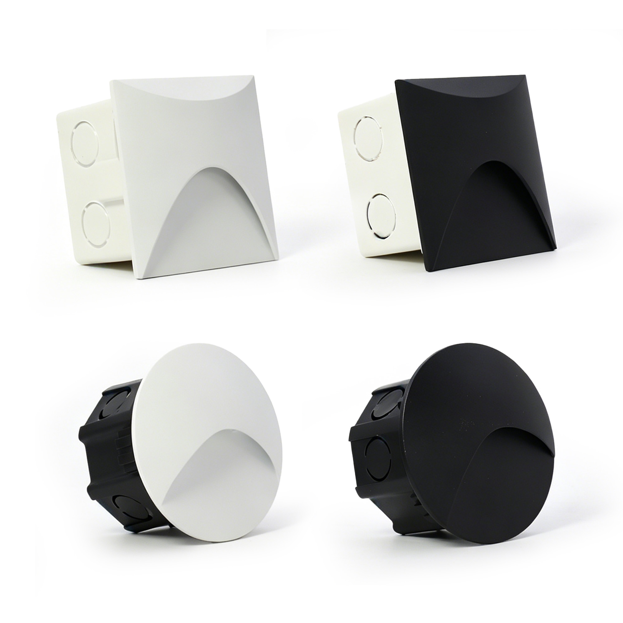 Outdoor Lighting Recessed - Led Treppen Licht Schritt Lichter 3W