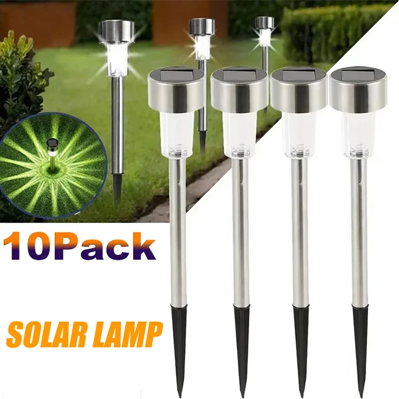 Outdoor Lighting Under Pergola - Solar-Außenleuchten, Gartenlampe, solarbetrieben, wasserdicht, Landschaftspfad im