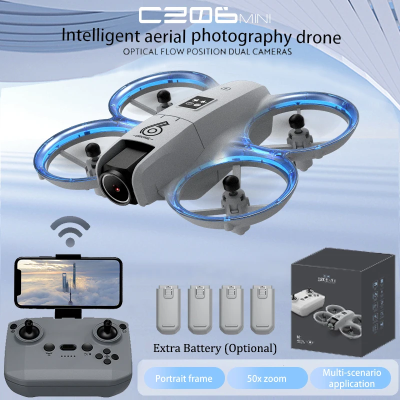 Outdoor Lighting Battery Operated - CZ06 Mini RC Quadcopter Drohne –