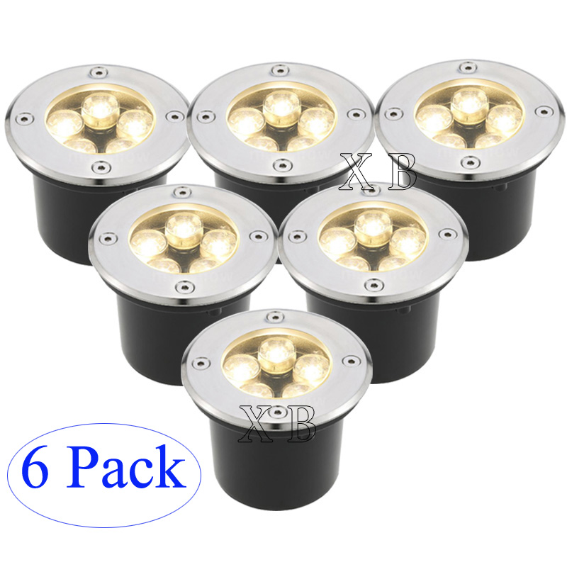 Outdoor Lighting Recessed - Wasserdichte LED-Gartenleuchte Untergrundlampe 1W 3W 6W