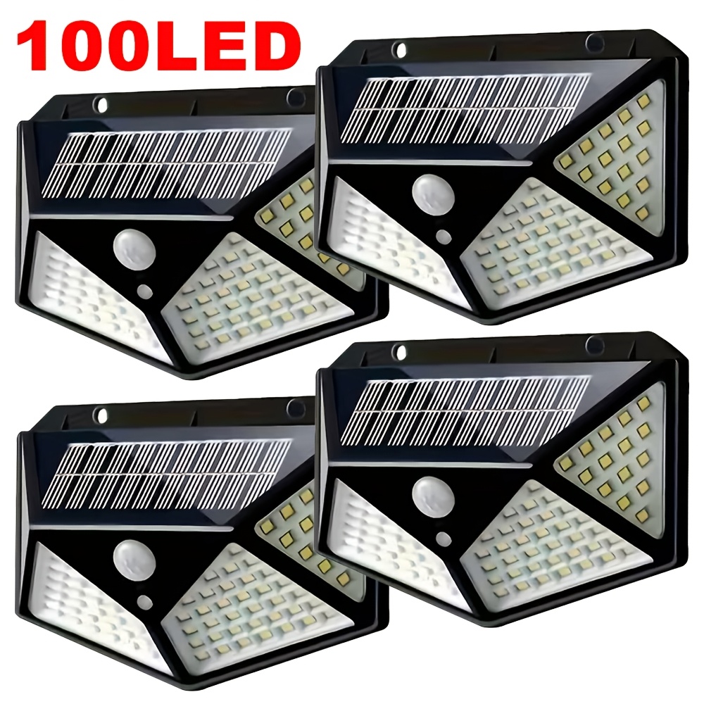 Outdoor Lighting For Patio - 100 LED Solar-Gartenleuchte für Außenbereich mit