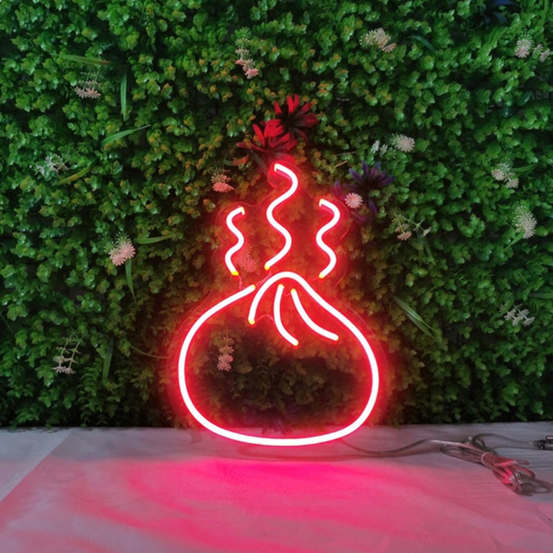 Outdoor Lighting Bunnings - Mini-Neonschild für Dumplings, Individuelles Neonschild, Chinesische