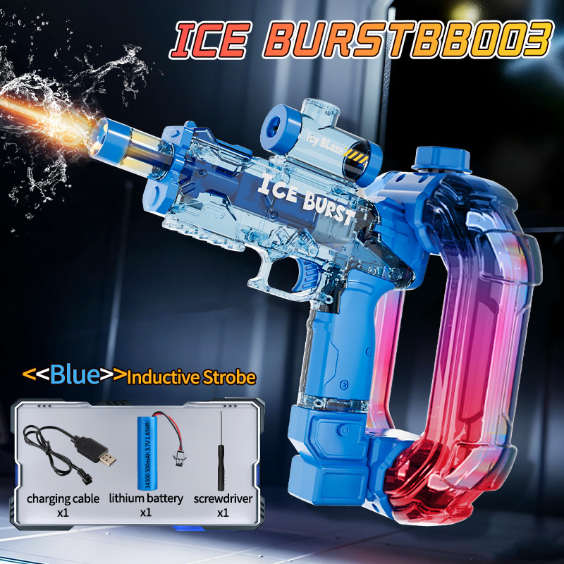 Outdoor Lighting Effects - ICE BURST Elektrische Wasserpistole mit LED-Licht