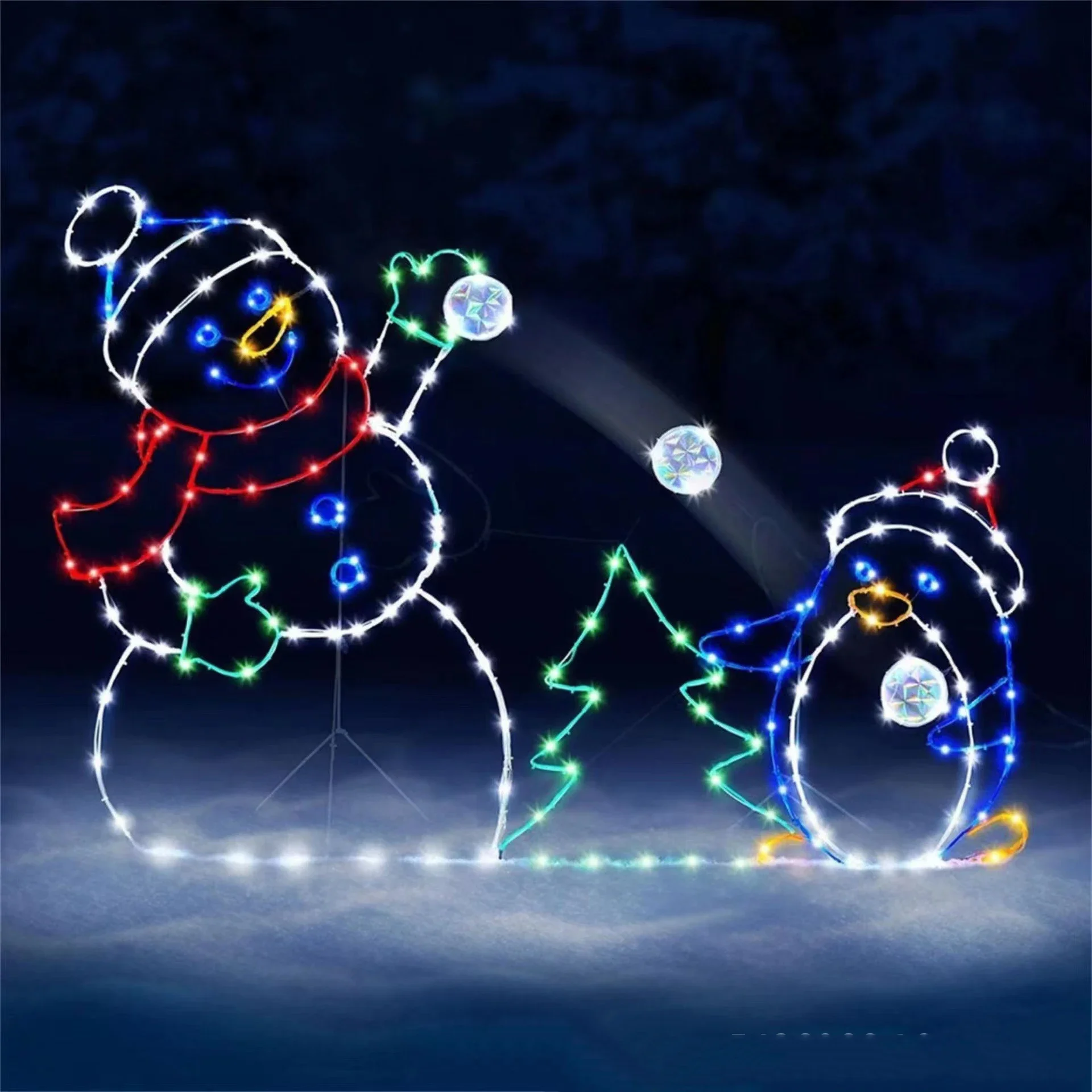 Animiertes Schneeballlicht, LE – Outdoor Lighting Effects Bewertung und Preis