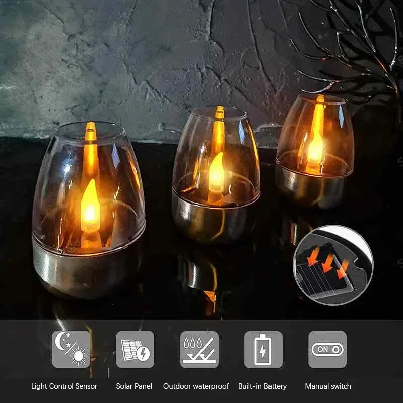 LED Solar Kerzen Licht Flammen – Outdoor Lighting Under Pergola Bewertung und Preis