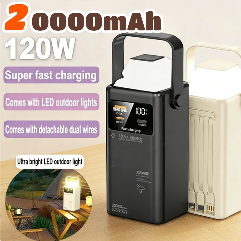 120W Power Bank 200000mAh Groß – Outdoor Lighting Battery Operated Bewertung und Preis