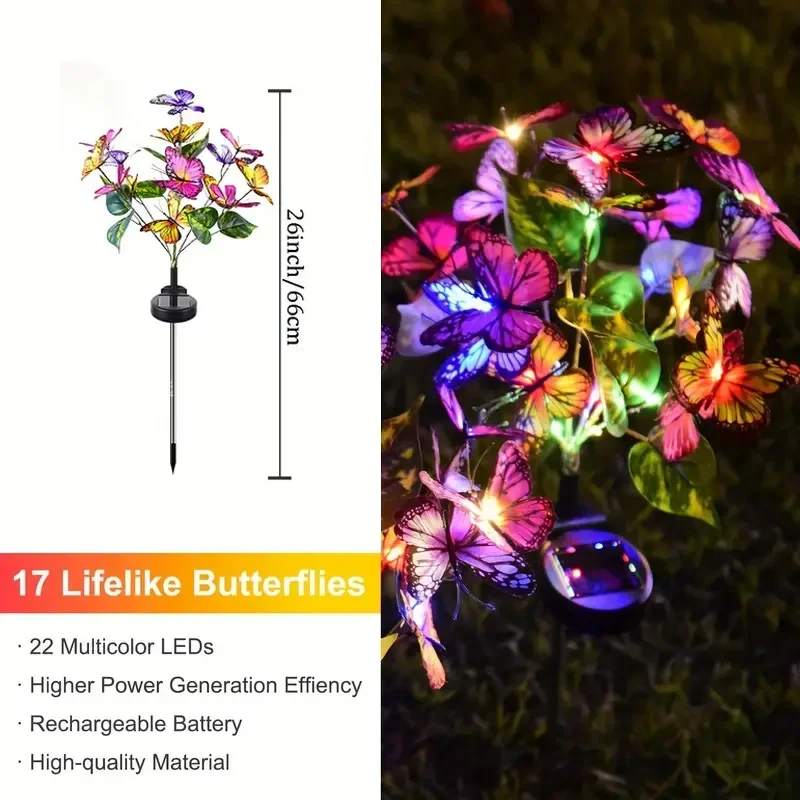Solar-LED-Schmetterlings-Garte – Outdoor Lighting Effects Bewertung und Preis