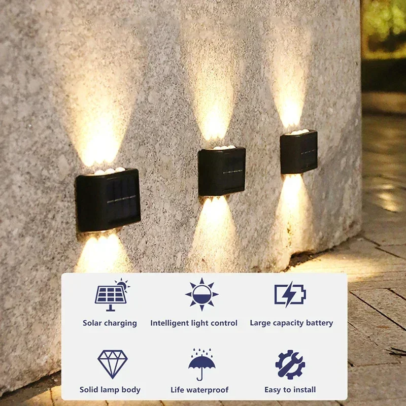 LED Solarleuchte für Außen, Wa – Outdoor Lighting Under Pergola Bewertung und Preis