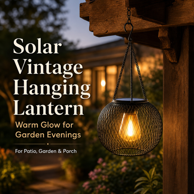 Solarbetriebene LED-Hänge-Bode – Outdoor Lighting Under Pergola Bewertung und Preis