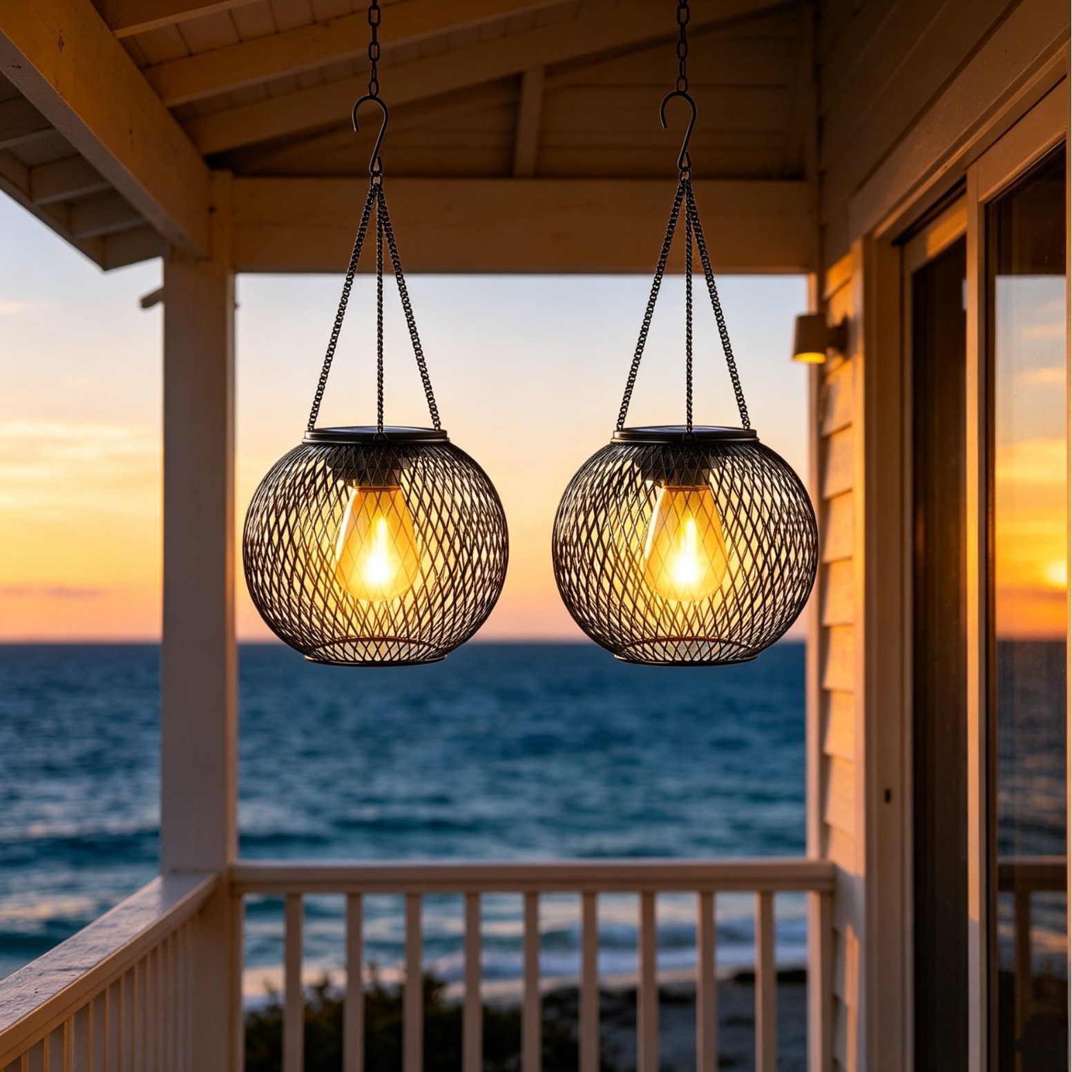 Solarbetriebene LED-Hänge-Bode – Outdoor Lighting Under Pergola Bewertung und Preis