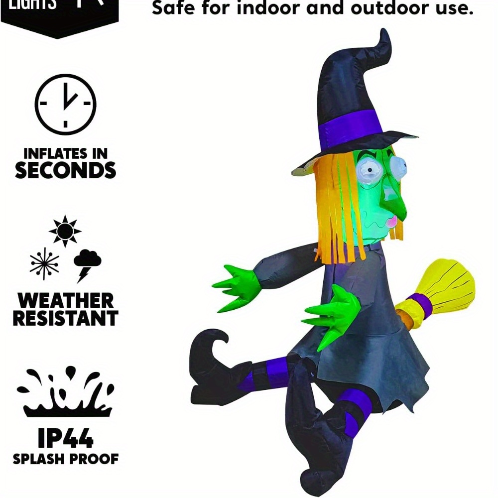 1,20 m große Halloween-Hexe mi – Outdoor Lighting Effects Bewertung und Preis