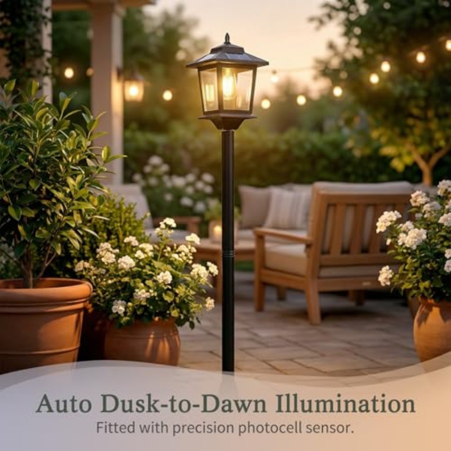 Solar-Pfostenleuchten für den  – Outdoor Lighting For Patio Bewertung und Preis