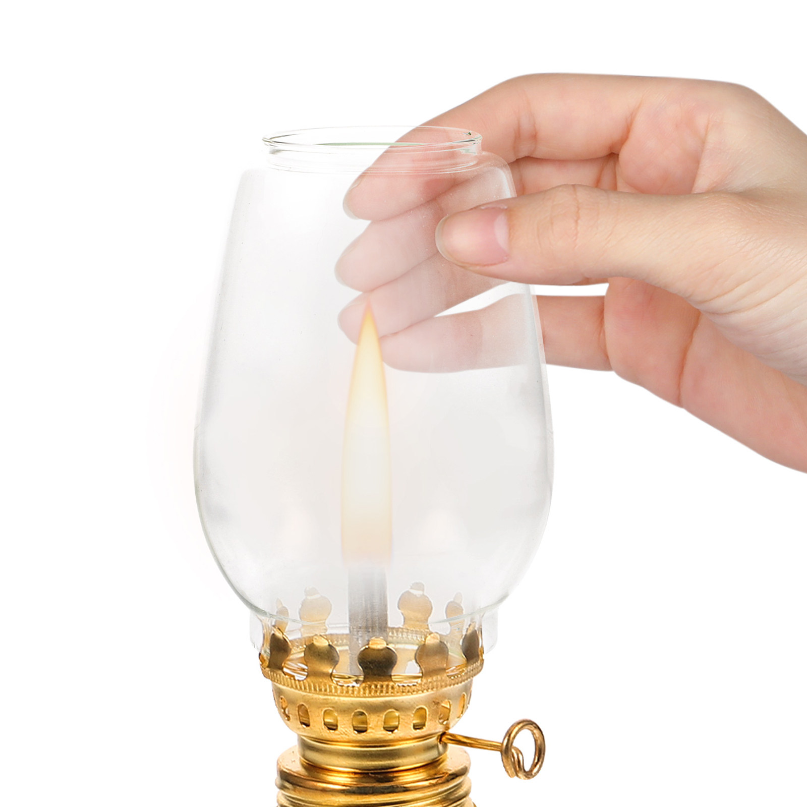 2 Stück Öllampenschirm aus Gla – Outdoor Lighting Glass Replacement Bewertung und Preis