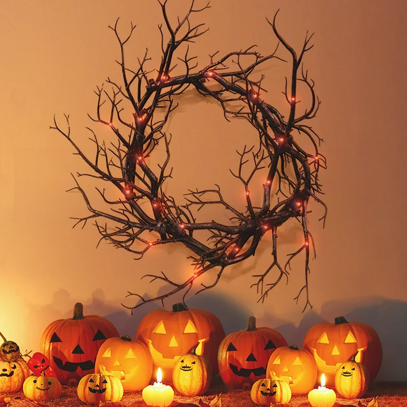 Halloween Dekoration Kranz Dek – Outdoor Lighting Effects Bewertung und Preis