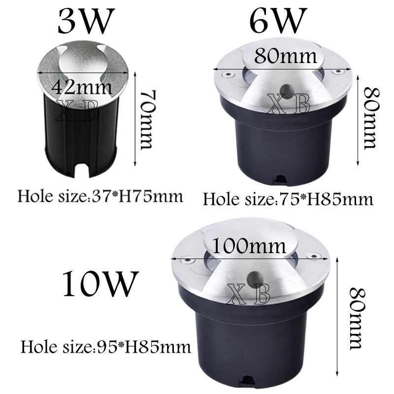 Außenbeleuchtung 10W 6W 3W Gar – Outdoor Lighting Recessed Bewertung und Preis