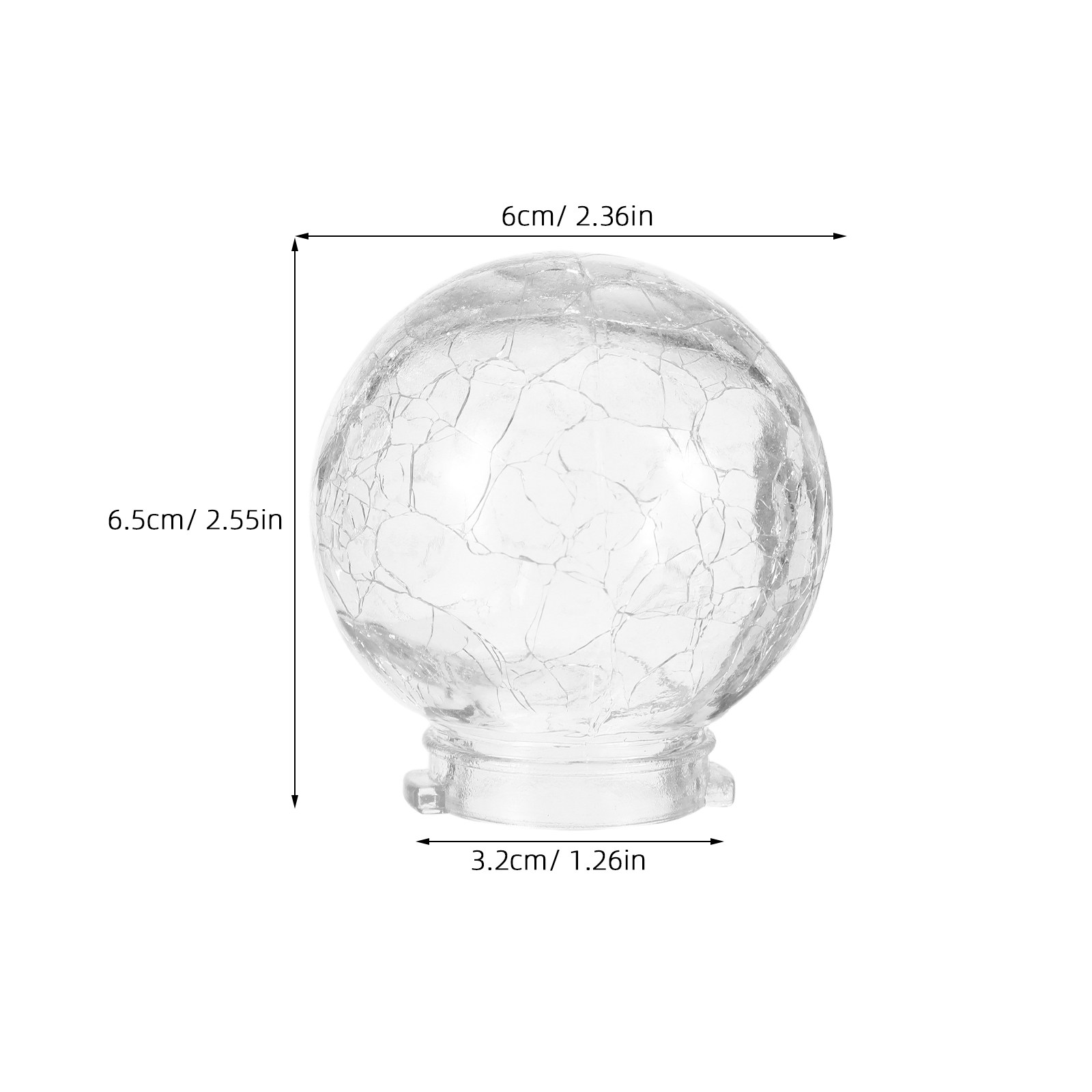 8 Stück Outdoor-Glaskugel-Lamp – Outdoor Lighting Glass Replacement Bewertung und Preis