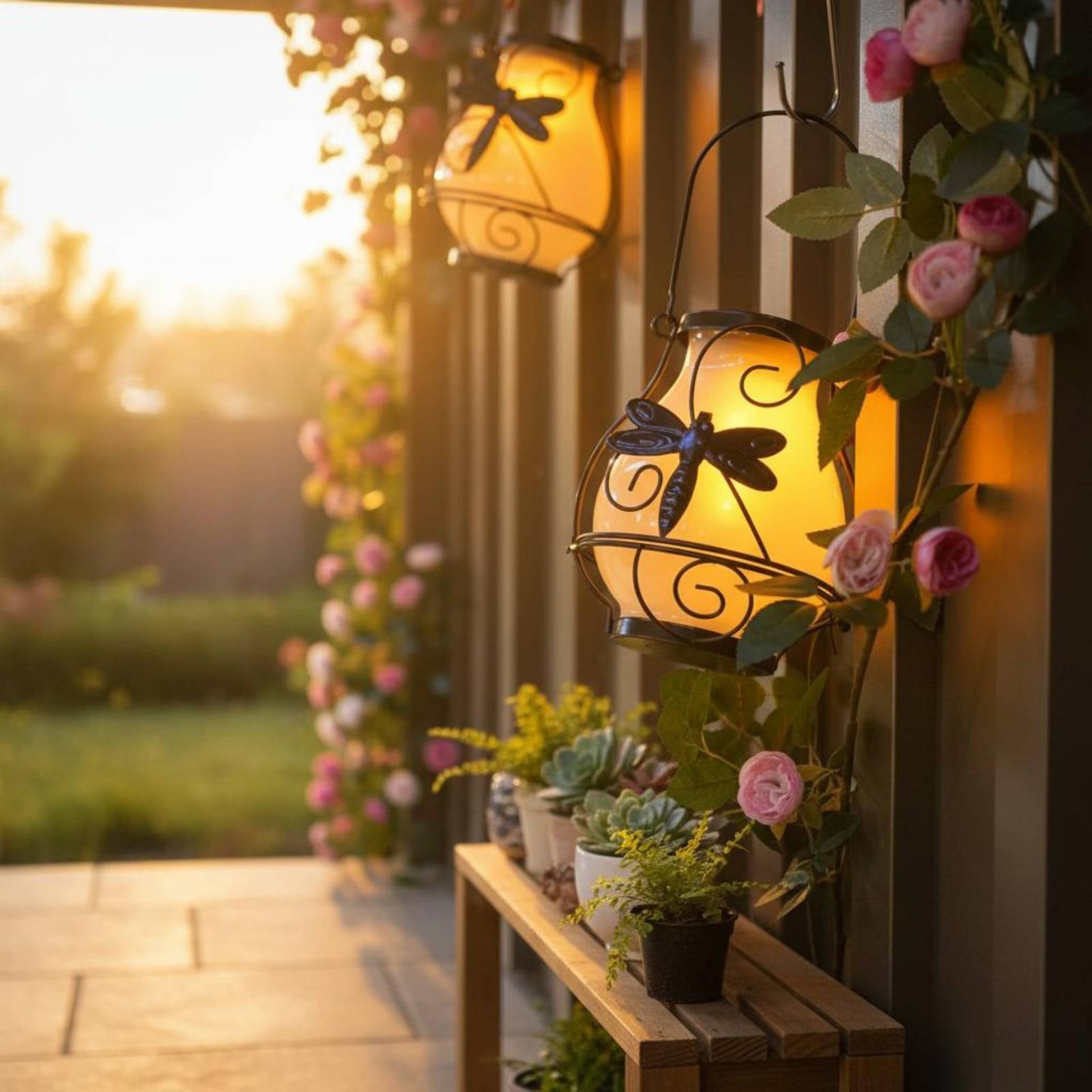 Solar-Schmetterlingslaterne, w – Outdoor Lighting For Patio Bewertung und Preis