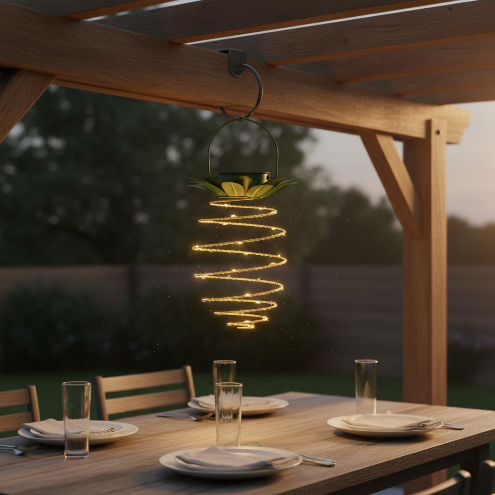 2 Stück Solar-Ananas-Lampe, wa – Outdoor Lighting For Patio Bewertung und Preis