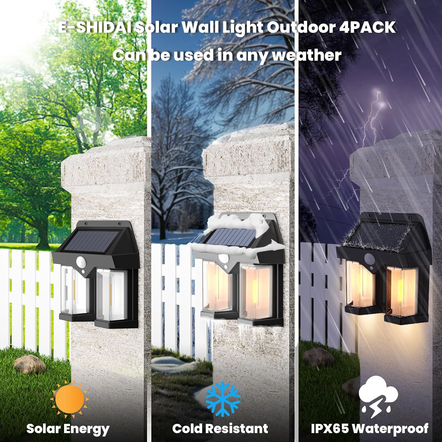 Solarbetriebene Wandleuchte im – Wired Pathway Light Bewertung und Preis
