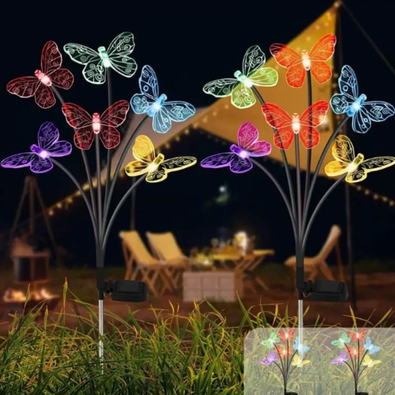 Solarbetriebene Schmetterlings – Outdoor Lighting For Patio Bewertung und Preis