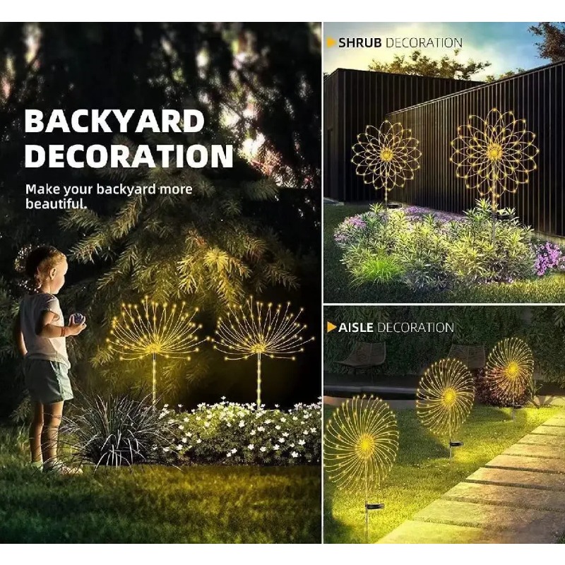 Solar-Feuerwerkslampe Kupferdr – Wired Pathway Light Bewertung und Preis