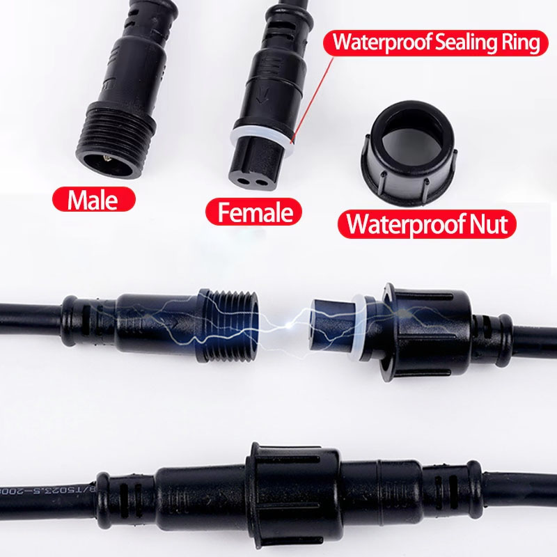 Wasserdichtes Kabelverbinder-S – Outdoor Lighting Cable Bewertung und Preis