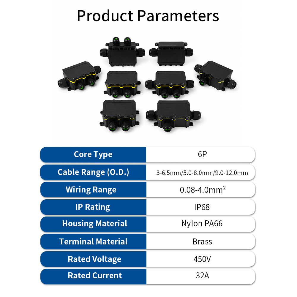 IP68 Wasserdichte Anschlussdos – Outdoor Lighting Cable Bewertung und Preis