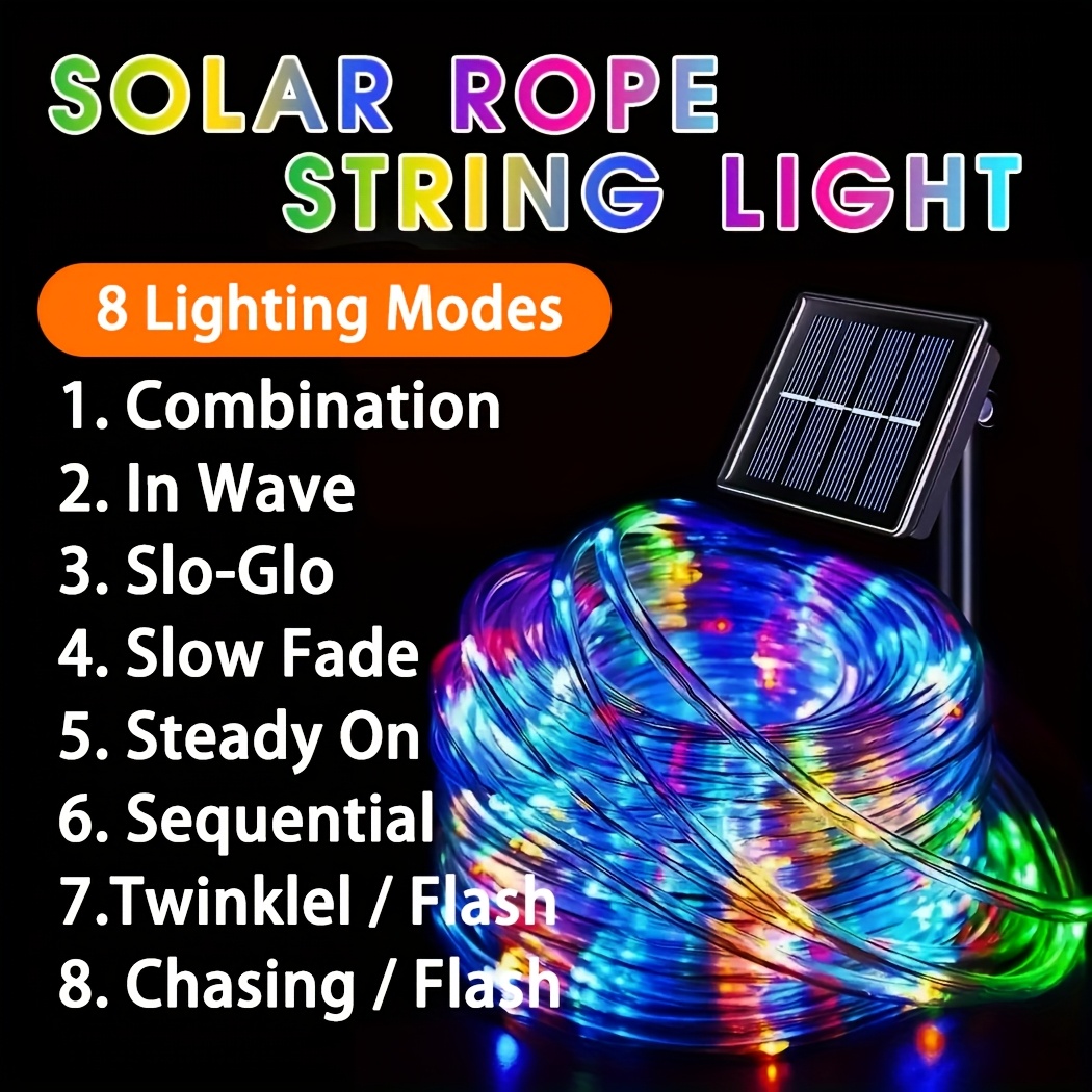 Outdoor Solar-LED-Lichterkette – Outdoor Lighting Effects Bewertung und Preis