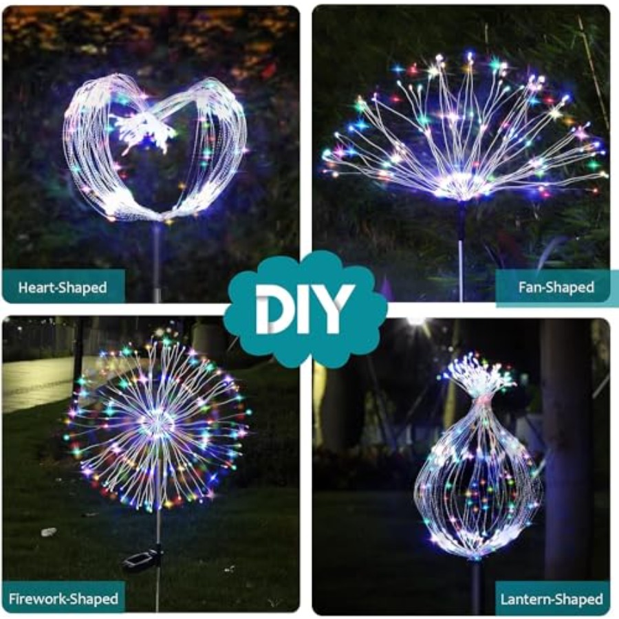 Solar-Feuerwerkslichter, Beleu – Outdoor Lighting For Patio Bewertung und Preis